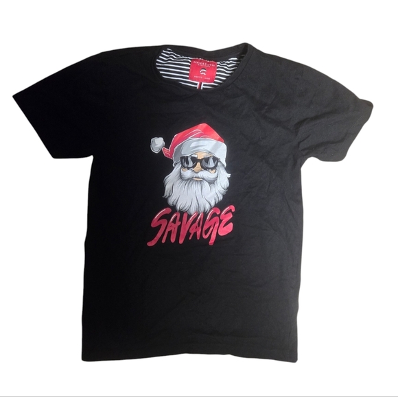 Denim & Flower Other - Denim & Flower Boy's Christmas Shirt Size 9/10